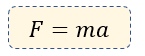 Fórmula de la segunda ley de newton