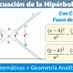 Ecuación de la Hipérbola con centro fuera del origen